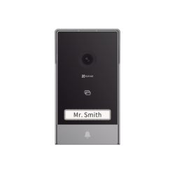 Videoportero IP Conexión a 2 Hilos / Con Monitor Wi-Fi para Interior / Frente de Calle  IP65 Uso En Exterior Debe Tener Protección / Cámara 3 Megapíxel / Llamada a la App / Apertura remota  / Soporta 2 Puertas / Ranura para Mic