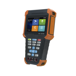 Tester de Video Profesional | Pantalla 4" Touch | Ideal para Cámaras IP/ HD (TVI, CVI, AHD y CVBS) | 4K | H.265/H.264 | PoE | WiFi | Cable Tester | Multímetro Digital | Todo en Uno para tu CCTV.
