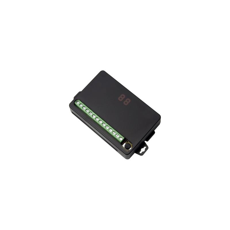 Receptor RF de 4 Canales / Alcance Hasta 150 Metros o 300 Metros con Antena (Opcional) / Pulso Temporizado 0.5-99 Segundos o 1-99 Minutos