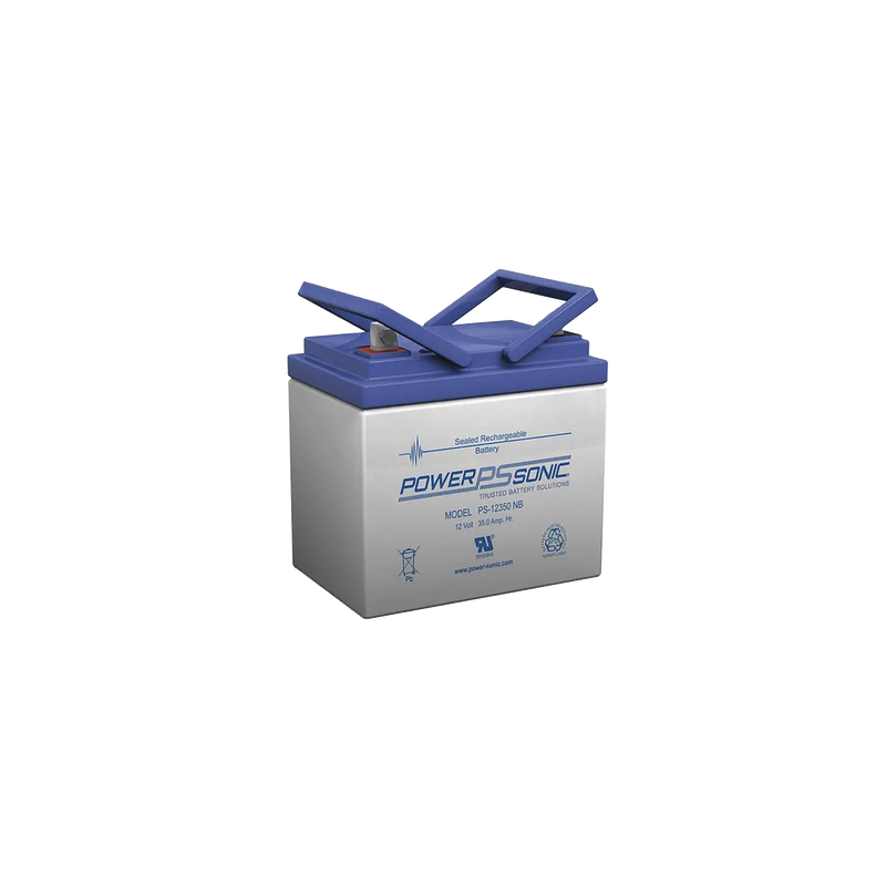 Batería 12V, 35AH, Para Respaldo, Tecnologías AGM/VRLA, 5 Años Vida Útil, Terminales NB, Reconocida UL   