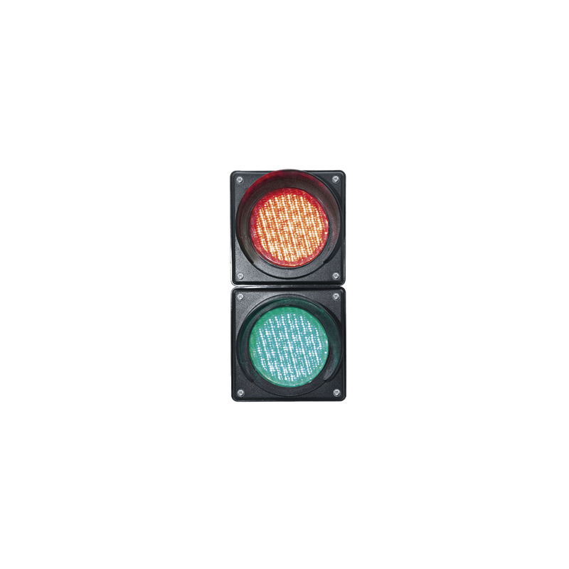 Semáforo / Señalización Rojo y Verde / Diametro 100mm / LED / 110vca.