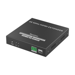 Receptor Compatible para Kit TT582 | 4K @60Hz | Cat 6, 6a y 7 |  hasta 120 metros | 
