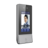 Videoportero IP 2 Megapixel / Llamada y Apertura Remota desde App Hik-Connect / Reconocimiento Facial / Panel touch 4.3"/ Exterior IP65 + Antivandalico IK08 / Botón mecanico de llamada / PoE / 1 Departamento / Apertura con Tarjeta, Codigo PIN 