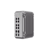 Switch Industrial PoE, Ideal para temperaturas Extremas y protección contra descargas, 8 Puertos Gigabit PoE 802.3 af/at, 4 Puertos SFP Administrable Cloud