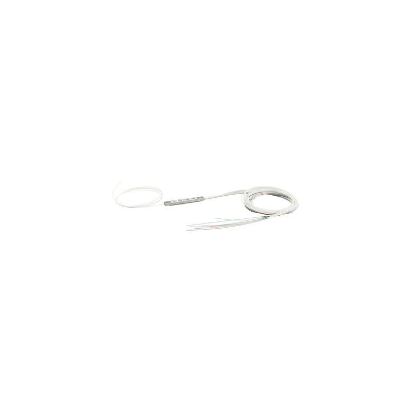Splitter (Divisor Óptico) tipo PLC, 1x8, para fusión (sin conectores)