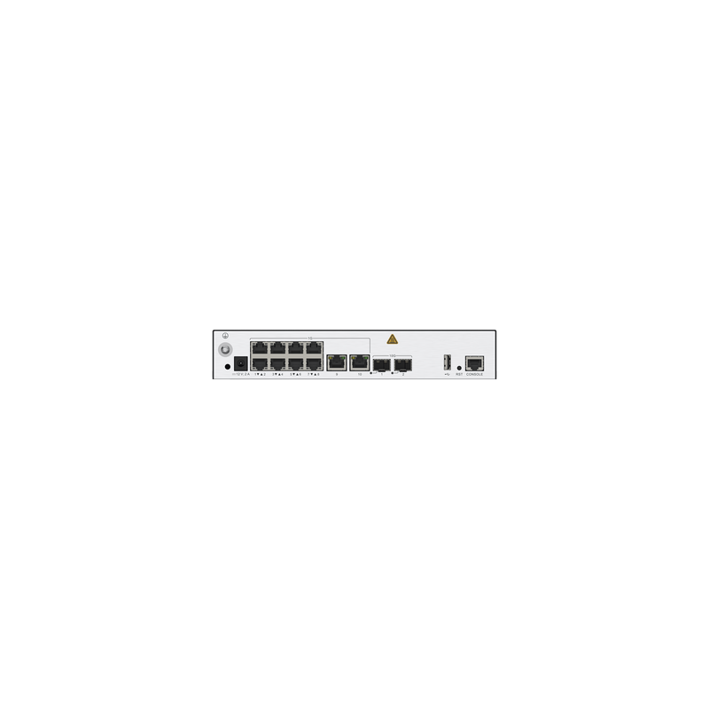 Controladora de Puntos de Acceso / 10 puertos 10/100/1000 Mbps / 2 puertos 10GE SFP+ / Hotspot 2.0 / Roaming Capa 2 y 3 / Rendimiento 10 Gbps / Soporta 256 APs / Hasta 2048 Clientes 