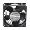 Ventilador Axial Compacto, de 4 Pulgadas, 49 CFM, 115 Vca, De Acero, Color Negro
