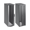 Gabinete de Telecomunicaciones ProLine FloTek PC, 600 mm de Ancho, 1000 mm de Profundidad, 42 UR, Color Negro