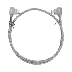 Cable HDMI Angulo 90º| 1m | Alta Definición | Version 2.0 | Alta velocidad 18Gbps | 4K@60Hz | 
