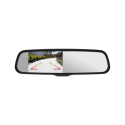 Espejo retrovisor con Pantalla LCD con atenuación automática cuenta con entradas de video duales