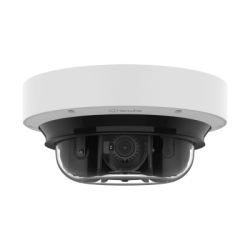 Camara Multi sensor 8MP x 4 CH con Inteligencia Artificial / Lente Motorizado de 3.3 a 5.7mm / WDR 120dB / Protección IP66 / IK10 / NEMA4X 