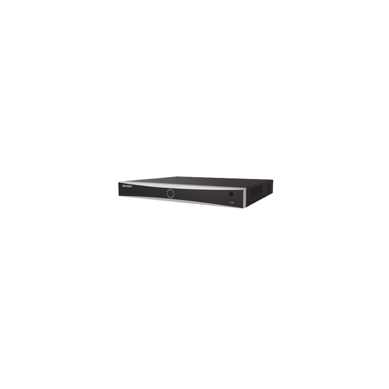 [Acusearch] NVR 12 Megapixel (4K) / 8 Canales IP / 8 Puertos PoE+ / ACUSENSE / Reconocimiento Facial / POS / 2 Bahías de Disco Duro / HDMI en 4K / Alarmas I/O