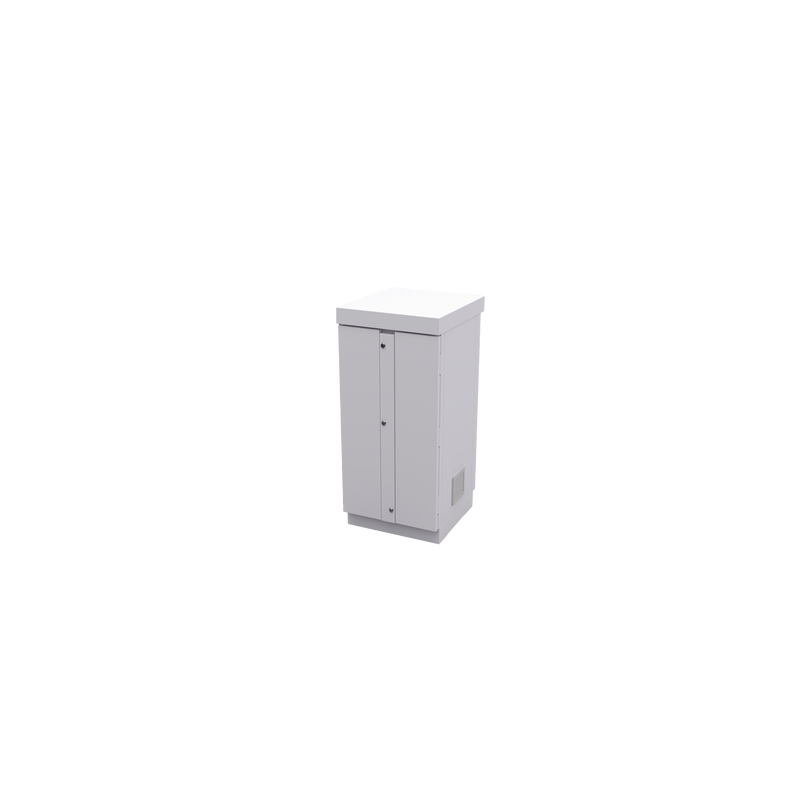 Gabinete de Seguridad de Lámina Galvanizada  para Almacenamiento de Baterías (Hasta 6 baterías PL110D12).