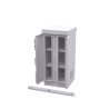 Gabinete de Seguridad de Lámina Galvanizada  para Almacenamiento de Baterías (Hasta 6 baterías PL110D12).