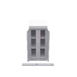 Gabinete de Seguridad de Lámina Galvanizada  para Almacenamiento de Baterías (Hasta 6 baterías PL110D12).