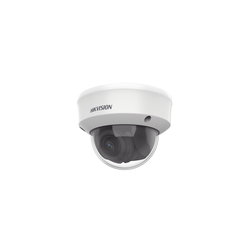 Domo TURBOHD 2 Megapixel (1080p) / Lente Varifical 2.7 a 13.5 mm / 40 mts IR EXIR / Exterior IP67 / IK10 / dWDR / Ultra Baja Iluminación / 12 Vcc