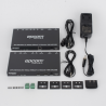 Kit Extensor HDMI | 4K2K@60HZ | HDR 4:4:4 | HDBaseT | 100M | Salida de Audio | HDCP 2.2 | IR Bidireccional | Admite la función USB KVM