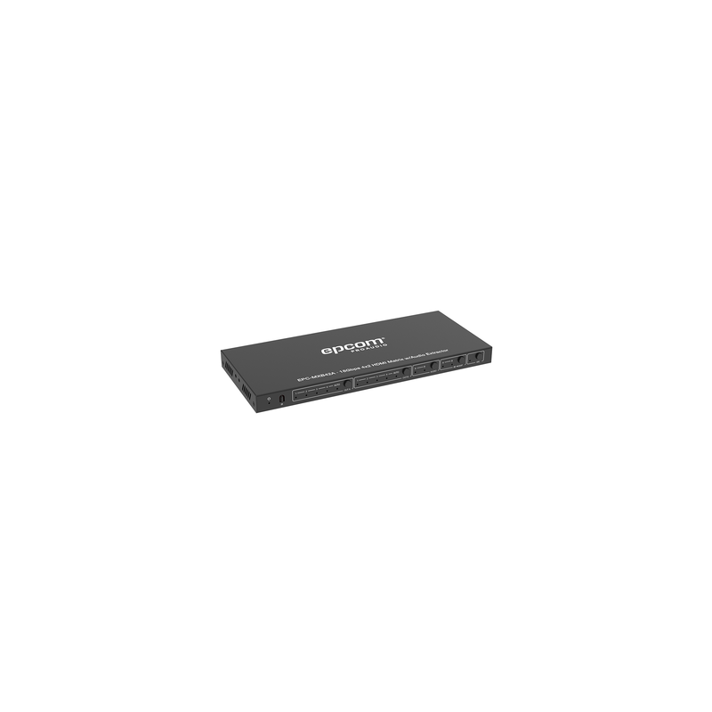 Matricial HDMI | 4x2 | 4K2K@60Hz | HDR | YCbCr 4:4:4 | EDID Auto | Extractor de Audio | Salida de audio análoga y digitalizados | HDCP 2.2 | 18 Gbps