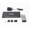 Matricial HDMI | 4x2 | 4K2K@60Hz | HDR | YCbCr 4:4:4 | EDID Auto | Extractor de Audio | Salida de audio análoga y digitalizados | HDCP 2.2 | 18 Gbps