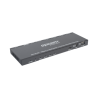 Splitter HDMI 1x4 | 1 Entrada a 4 salidas (Simultaneas) | 4K@60Hz | Extractor de Audio | Down Scaler | HDR  4:4:4 | EDID | 18Gbps