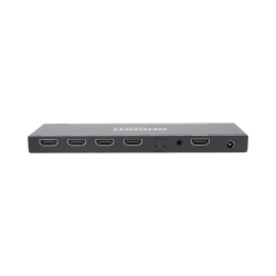 Splitter HDMI 1x4 | 1 Entrada a 4 salidas (Simultaneas) | 4K@60Hz | Extractor de Audio | Down Scaler | HDR  4:4:4 | EDID | 18Gbps