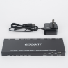 Splitter HDMI 1x4 | 1 Entrada a 4 salidas (Simultaneas) | 4K@60Hz | Extractor de Audio | Down Scaler | HDR  4:4:4 | EDID | 18Gbps