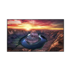 Pantalla Profesional LED de 55", UHD 4K (3840x2160p), Entradas de Video HDMI/DisplayPort / USO 24/7 / Compatible VESA / Compatible con software MagicInfo