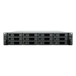 Servidor de Almacenamiento Synology SA3400D | Alta Escalabilidad | 12 Bahías SAS | Doble Controlador | Hasta 192 TB (576 TB Expandido) | 3,500/2,900 MB/s Lectura/Escritura | RAID F1, 0, 1, 5, 6, 10.