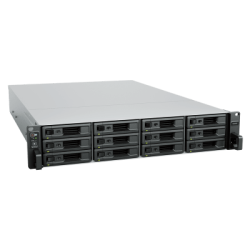 Servidor de Almacenamiento Synology SA3400D | Alta Escalabilidad | 12 Bahías SAS | Doble Controlador | Hasta 192 TB (576 TB Expandido) | 3,500/2,900 MB/s Lectura/Escritura | RAID F1, 0, 1, 5, 6, 10.