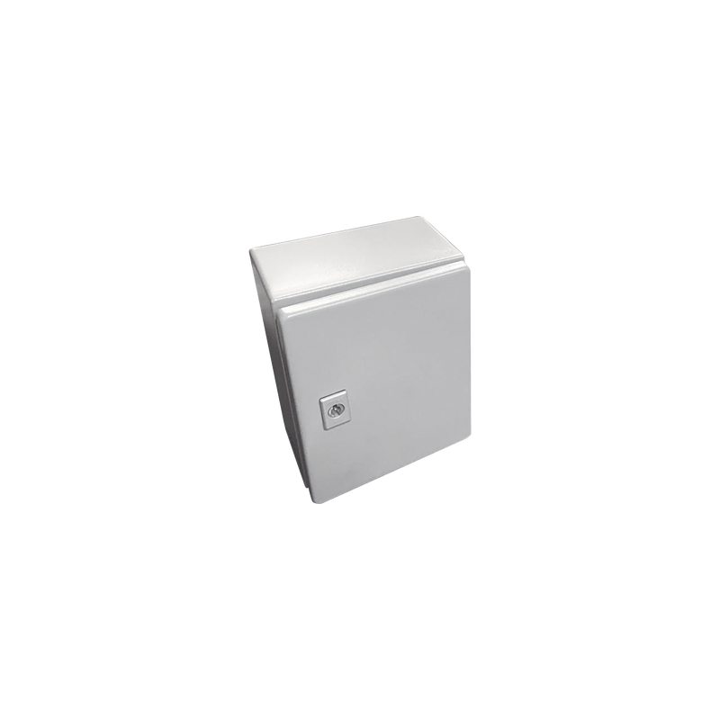 Gabinete de Acero, Nema 4 -IP 66 de 30x30x15 cm con Platina y certificado UL.