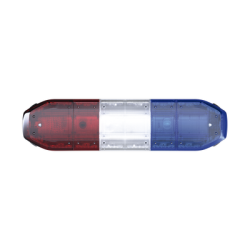 Barra de luces LED de 48", 216 LED, Dual Color, Programable,  Rojo/Azul/Ámbar/Claro, Ideal para Equipar Unidades de Seguridad Publica con Domos Rojo, Claro y Azul