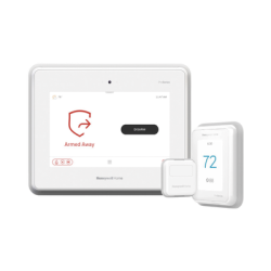 Kit de Termostato Inteligente y Panel de Alarma con Pantalla Touch