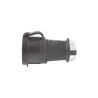 Conector Industrial con Bloqueo de Media Vuelta / 30 A 120/208 V CA / Nema L21-30R / 4 Polos 5 Hilos / Color Blanco y Negro / / Grado Industrial.
