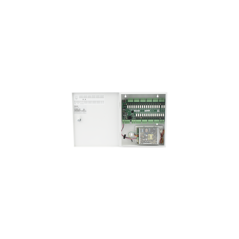 Controlador de Elevador IP Para 32 Pisos / Gestión 100% en la Nube / Interfaz Web / Pases Temporales desde App / Activación de Pisos desde App/ Wiegand / POE / 20,000 Tarjetas /100,000 Eventos / Compatible con Videoporteros Akuvox