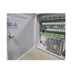 Controlador de Elevador IP Para 32 Pisos / Gestión 100% en la Nube / Interfaz Web / Pases Temporales desde App / Activación de Pisos desde App/ Wiegand / POE / 20,000 Tarjetas /100,000 Eventos / Compatible con Videoporteros Akuvox