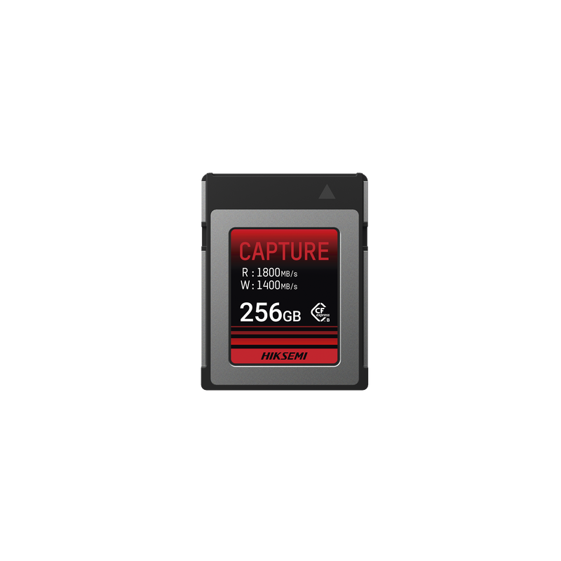 Memoria CFexpress tipo B / Clase 10 de 256 GB / Especializada para Cámaras de Fotografía y Video  / 1800 MB/s Lectura / 1400 MB/s Escritura