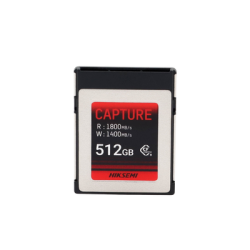 Memoria CFexpress tipo B / Clase 10 de 512 GB / Especializada para Cámaras de Fotografía y Video  / 1800 MB/s Lectura / 1700 MB/s Escritura