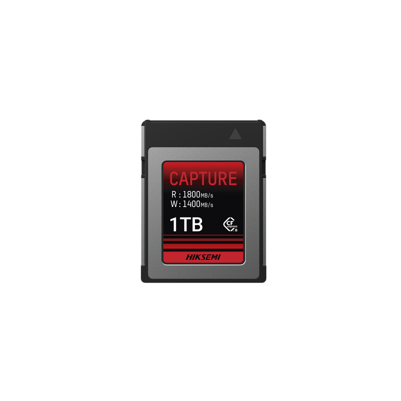 Memoria CFexpress tipo B / Clase 10 de 1 TB  / Especializada para Cámaras de Fotografía y Video  / 1800 MB/s Lectura / 1600 MB/s Escritura