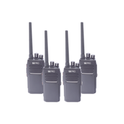 KIT de cuatro radios TX680AV y dos cargadores adicionales
