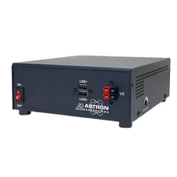 Fuente de Alimentación Conmutada, Salida Pico de 25A a 13.8Vdc, Polos de Alimentación del Panel Frontal, 2 Puertos USB: 5,2 V,