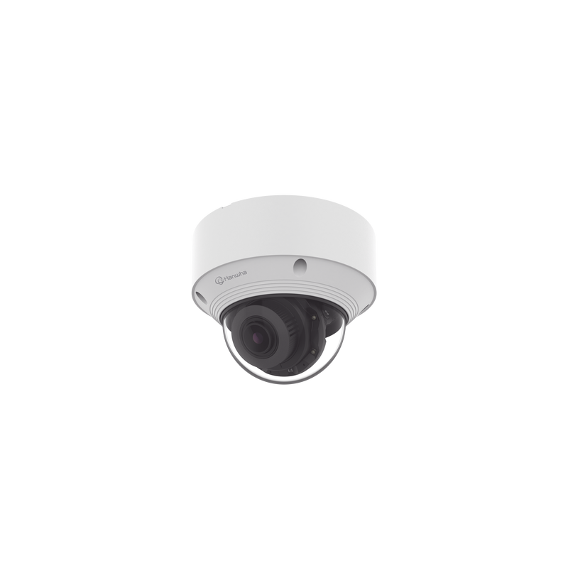Cámara IP Tipo domo Antivandálica 5 Megapíxel / Lente Varifocal 3.2 - 10mm / IR 30M / WDR 120db / IP66 / H.265 & WiseStream / Inteligencia Artificial Deteccion de Personas y vehiculos