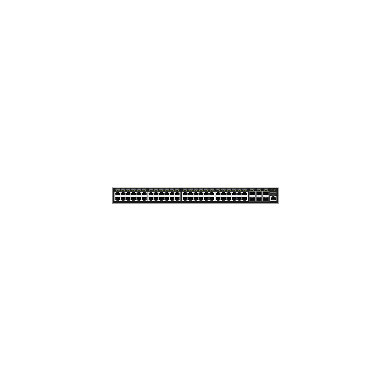 Switch Gigabit  Administrable / 48 puertos 10/100/1000 Mbps + 6 Puertos SFP+ / Compatible con GWN Cloud.