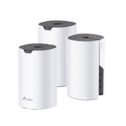 Kit 3 Routers Inalámbricos MESH Interior para Hogar / Doble Banda Wi-Fi 5 AC1900 Mbps / 3 Puerto Gigabit WAN/LAN / 3 Antenas Internas / Administración Mediante la App Deco (iOS, Android) 
