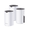 Kit 3 Routers Inalámbricos MESH Interior para Hogar / Doble Banda Wi-Fi 5 AC1900 Mbps / 3 Puerto Gigabit WAN/LAN / 3 Antenas Internas / Administración Mediante la App Deco (iOS, Android) 