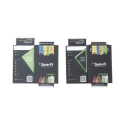 Convertidor de lectora para control de acceso (cableado a inalámbrico) / 1 Wiegand / 2 Relevadores / 2 Entradas / Atraviesa hasta 1.6 KM En Construcción o Material
