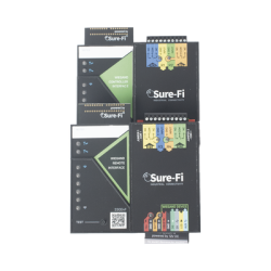 Convertidor de lectora para control de acceso (cableado a inalámbrico) / 1 Wiegand / 2 Relevadores / 2 Entradas / Atraviesa hasta 1.6 KM En Construcción o Material