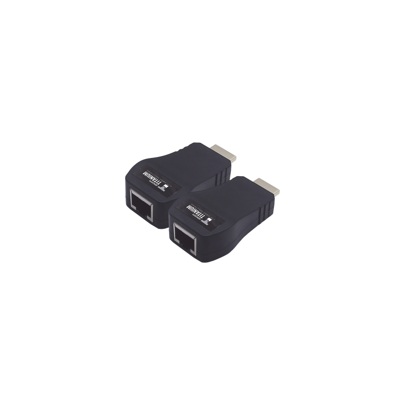 Kit Extensor 25m convertidor Señal HDMI a UTP (Cat5e/Cat 6)  / Calidad PREMIUM