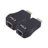 Kit Extensor 25m convertidor Señal HDMI a UTP (Cat5e/Cat 6)  / Calidad PREMIUM