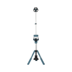 Lampara con Torre para Iluminación Inalambrica con tres Cabezales Multidireccionales , se extiende hasta 2.2 metros, Utiliza batería LXT® Litioâ€‘Ion de 18V.