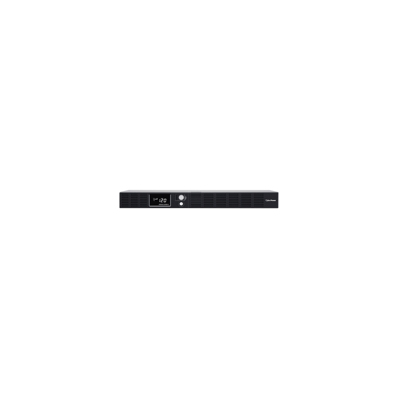 UPS de 500 VA/300 W, Topología Línea Interactiva, Entrada 120 Vca NEMA 5-15P, Tipo Rack 1 UR, Con 6 Tomas NEMA 5-15R